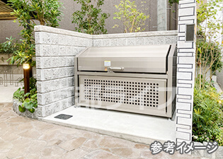 敷地内ゴミ置き場