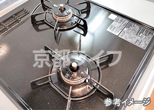 2口コンロ