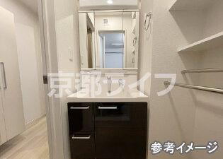 独立洗面台