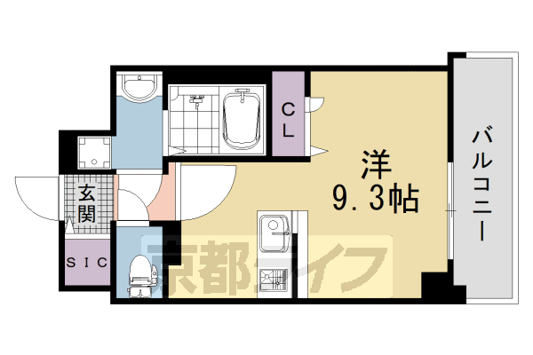 1R：洋9.3×K1(25.41㎡)