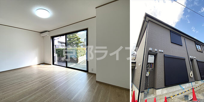 戸建て感覚で住めるメゾネット物件