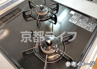 2口コンロ
