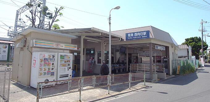 JR向日町駅周辺