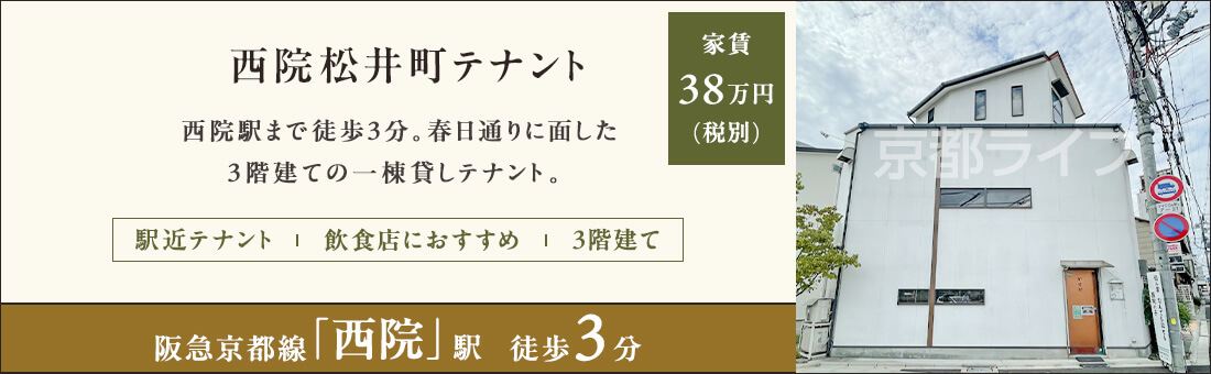 西院松井町テナント